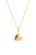 Handgemaakt & Fairtrade - geelgouden ketting met hartje van Fairmined goud