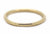 Handgemaakte en fairtrade fijne gouden ring