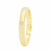 Handgemaakte en fairtrade ruwe gouden ring met een diamantje