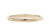 Handgemaakte en fairtrade fijne witgouden ring met streepjes patroon
