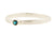 Handgemaakte en fairtrade zilveren ring met blauwe lazulite