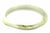 Handgemaakte en fairtrade ring van zilver met gouden vlokjes